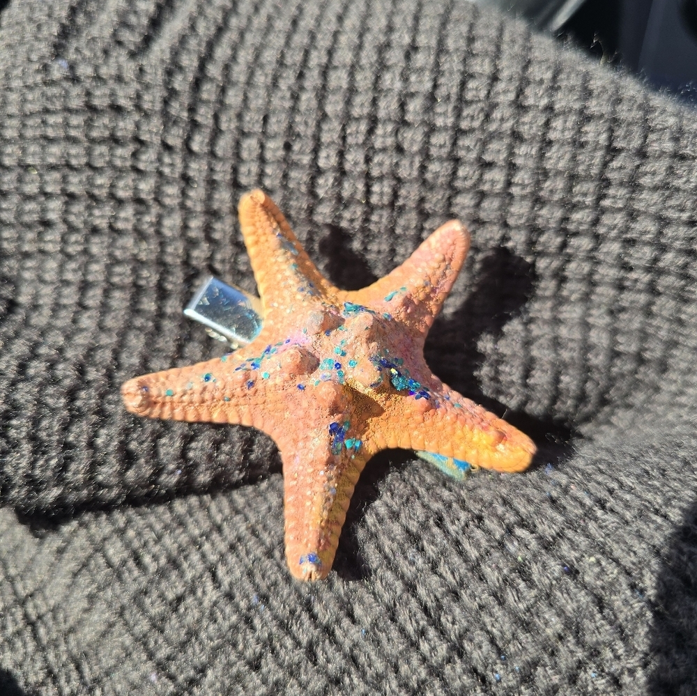 Starfish Hair Clip
